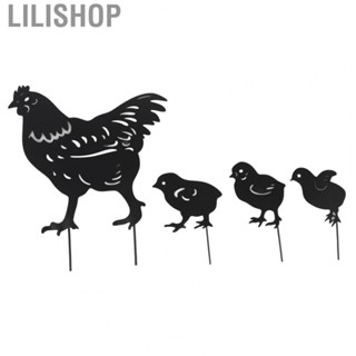 Lilishop 4X Hen Chicken Hollow  Design Cute Hen Chicken Design GS