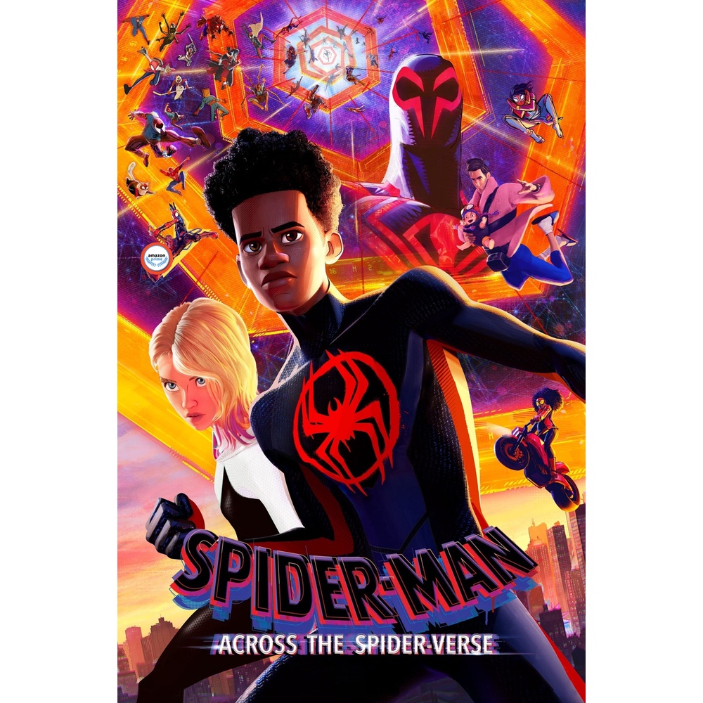DVD การ์ตูน Spider-Man Across the Spider-Verse (2023) สไปเดอร์-แมน ผงาดข้ามจักรวาลแมงมุม แผ่น ดีวีดี เสียงไทย 5.1
