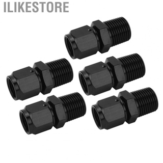 Ilikestore 6AN Female To 3/8 NPT Male Adapter  6AN To 3/8 Oil Tank Adapter 5 Pcs Convenient Practical  for Gasoline