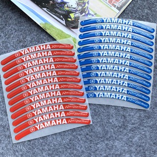 สติ๊กเกอร์ yamaha โลโก้ logo สติกเกอร์ตราสัญลักษณ์ สําหรับติดตกแต่งล้อรถจักรยานยนต์ Yamaha grand filano nmax tricity freego