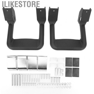 Ilikestore Side Step Bar  High Strength Durable Truck Side Step Set Black  Coated  for Truck