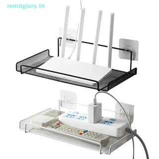 Remitglory ชั้นวางเราเตอร์ Wifi แบบติดผนัง สําหรับห้องนั่งเล่น