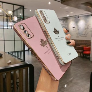 เคสมือถือ แบบนิ่ม ลายใบเมเปิ้ล กันตก สําหรับ OPPO A96 5G Reno 5 Reno 6 5G Reno 6Z 5G Reno 7Z 5G Reno 8 5G Reno 8T 5G 4G Reno 8Z 5G