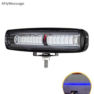 Afl ไฟเตือน 15 LED 30W 10-80V สีแดง สําหรับรถบรรทุก TH