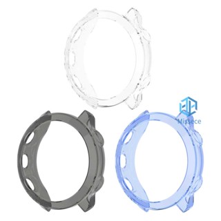 De เคสกรอบ TPU ป้องกัน สําหรับ Garmin Forerunner 55 158 Smart Watch Cove [Missece.th]