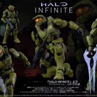 Halo ฟิกเกอร์โมเดลตุ๊กตา 5 Guardians Master Chief John117 Halo Infinite 1/12 ของเล่นสําหรับเด็ก