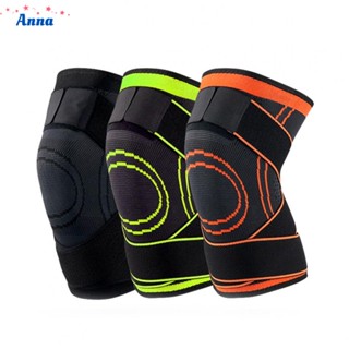 【Anna】Knee Pads Knit Protect Cover Running Single Sports Sport Safety Stretch