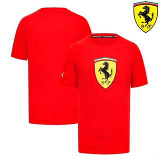 ใหม่ล่าสุด เสื้อกีฬาแขนสั้น ลายทีมแข่ง F1 Scuderia Ferrari F1 เหมาะกับฤดูร้อน สําหรับผู้ชาย และผู้หญิง 2023