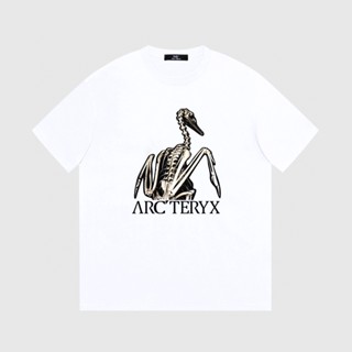 Aryxt ใหม่ เสื้อยืดลําลอง ผ้าฝ้าย แขนสั้น พิมพ์ลาย สําหรับผู้ชายและผู้หญิง