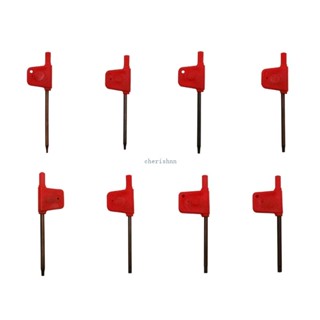 Ch*【พร้อมส่ง】 RedFlag-Torx ประแจดอกพลัม ไขควงแรงบิดสูง