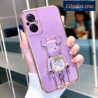 เคสโทรศัพท์มือถือ ซิลิโคนนิ่ม กันกระแทก ลายต้นไม้ Gloden สําหรับ OPPO RENO 8Z 5g RENO 8 Z 5g Reno8 Z 5g