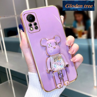 เคสโทรศัพท์มือถือ ซิลิโคนนิ่ม กันกระแทก ลายต้นไม้ Gloden สําหรับ infinix hot 11s infinix hot 11s nfc hot 11