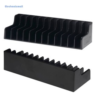 [ElectronicMall01.th] ที่เก็บแผ่น CD พลาสติก สีดํา 24 ชิ้น สําหรับ Switch W 2 ชิ้น