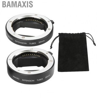 Bamaxis Macro Extension Tube  Durable Metal Auto Focus for Photography Mirrorless Cameras