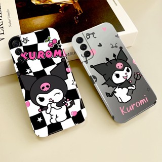 เคสโทรศัพท์มือถือแบบแข็ง ลายการ์ตูน Cheeky Baku Kuromi สําหรับ Samsung Galaxy S23 S22 S21 S20FE Note 10 9 Ultra Plus A73 A71 A53 A52 A51 A50 A13 A12 A03 S A02 S 5G