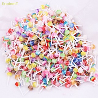 [ErudentT] อุปกรณ์ตกแต่งเล็บ อมยิ้ม 3D คละสี 50 ชิ้น [ใหม่]