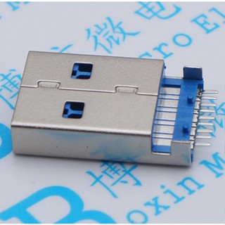 ซ็อกเก็ต AM USB Type A ตัวผู้ 3.0a ตัวผู้ 3.0 ความเร็วสูง