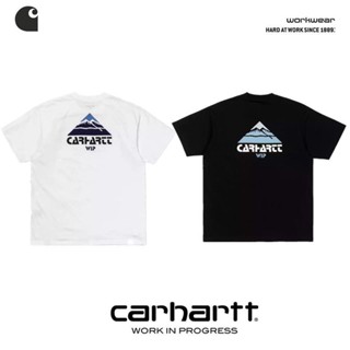 เสื้อยืดแขนสั้น Carhartt Wip Carhartt Snow Mountain 100% สําหรับผู้ชายS-5XL