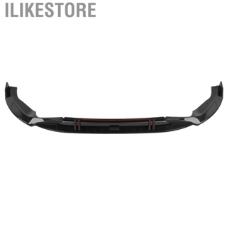 Ilikestore Front Splitter  Front Bumper Lip Practical Carbon Fiber Style  Replacement for A5 B9 Sport 2020‑2021 for Car Modification