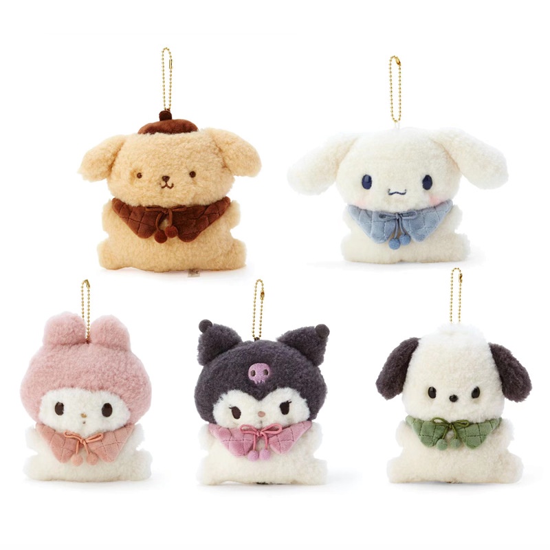 Kawaii Sanrio Kuromi My Melody Cinnamoroll พวงกุญแจ จี้ตุ๊กตานุ่ม น่ารัก ของขวัญวันเกิด