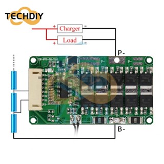 Balanced บอร์ดชาร์จแบตเตอรี่ลิเธียมไอออน BMS 7S 24V 15A 20A 25A 18650 พร้อมตัวป้องกันอุณหภูมิ NTC สําหรับสกูตเตอร์ Escooter