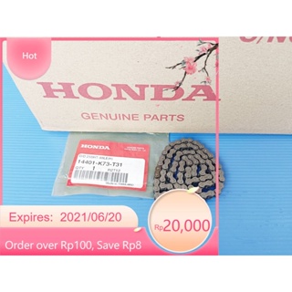 14401-K73-T31โซ่ราวลิ้น(88ข้อ)แท้HONDA wave125i ปี2012-2021,MSX125 ปี2012-2020,CT125 อะไหล่แท้ศูนย์HONDA()1ชิ้น