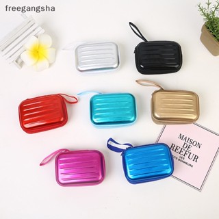 [FREG] กล่องดีบุก ทรงสี่เหลี่ยม มีซิป ขนาดเล็ก สําหรับใส่จัดเก็บชุดหูฟัง สายเคเบิ้ล 1 ชิ้น FDH