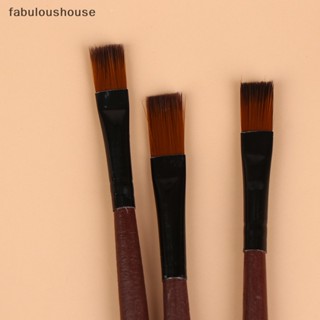 [fabuloushouse] ชุดแปรงไนล่อน อะคริลิค สําหรับศิลปินวาดภาพสีน้ํามัน 6 ชิ้น ต่อชุด พร้อมส่ง