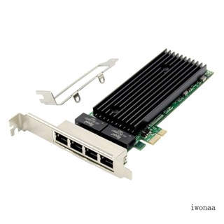 Iwo การ์ดเซิร์ฟเวอร์ PCI 1000Mbp สําหรับ 82576 Gigabit Ethernet Card Express X1