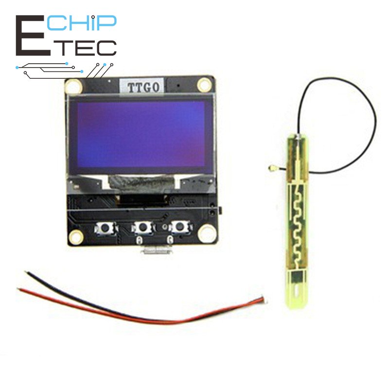 1PCS ESP8266 OLED SH1106 1.3 นิ้ว WiFi สถานีอากาศโมดูล IPEX 8dBi พร้อมเสาอากาศ