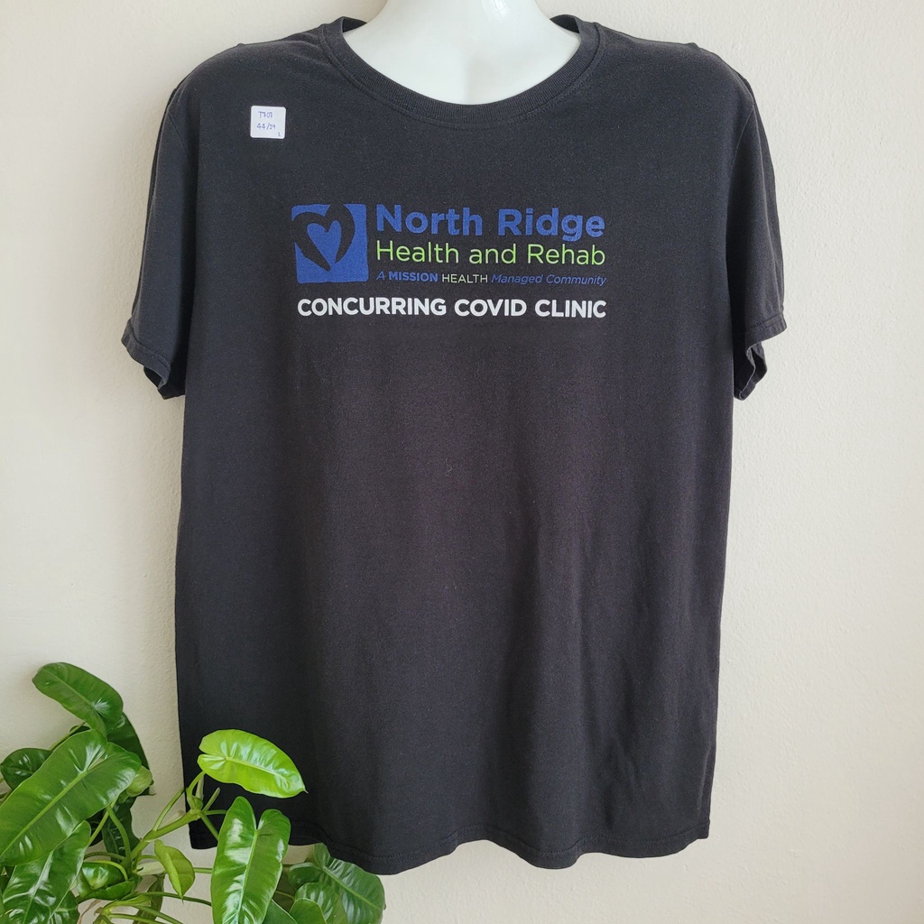 (T707)​ เสื้อยืด -​ Size L - พิมพ์ลาย มือ 2