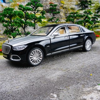 ใหม่ Haodi 1:24 Mercedes-Benz maibakh S680 โมเดลรถยนต์ โลหะผสม ของเล่นสําหรับเด็ก