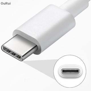 {RUI} สายชาร์จ Type C USB C เป็น USB Type C 60W 100W PD ชาร์จเร็ว {OuRui.th}