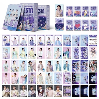 โปสการ์ดอัลบั้มรูปภาพ BT-S 2023 FESTA TAKE TWO Cards Bangtan Boys Kpop จัดส่งที่รวดเร็ว จํานวน 55 ชิ้น ต่อกล่อง