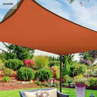 【DREAMLIFE】Sun Sail Carport Save Space Sun Protection Swimming Pool Wind Protection