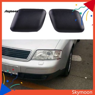 Skym* ฝาครอบไฟหน้ารถยนต์ 4B0 955 276/4B0 955 275 สําหรับ Audi A6C5 98-01 1 คู่