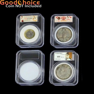 【Good】Collection Cases Holder 85*64mm 4pcs 16/25/30/46mm Silver Coin Collection【Ready Stock】
