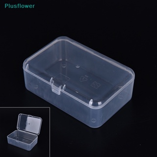 &lt;Plusflower&gt; ใหม่ กล่องพลาสติกใส ทรงสี่เหลี่ยม ขนาดเล็ก อเนกประสงค์ ลดราคา