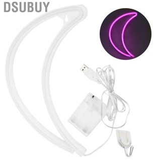 Dsubuy Moon Neon Sign Light Decorative Lamp For Bar DecorB/ Powered Pink UK