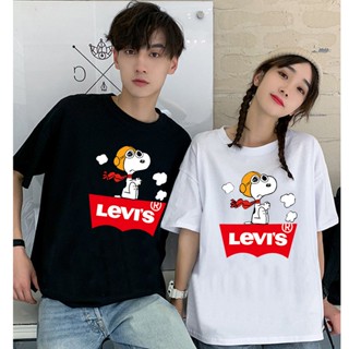 BK-195 เสื้อยืดขายดีพิมพ์ลายน่ารักสนูปี้ Snoopy มีให้เลือกหลายสี มีไซส์ใหญ่ ใส่ได้ทั้งหญิงและชาย สินค้าพร้อมส่ง