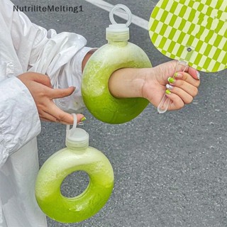 [NutriliteMelting1] ขวดน้ํา ลายการ์ตูนโดนัท ขนาด 500 มล. สําหรับเล่นกีฬา ยิมกลางแจ้ง [TH]