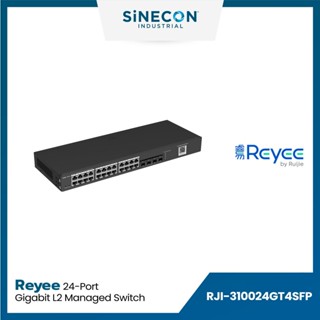 Ruijie รูเจีย รุ่น 310024GT4SFP สวิตซ์ Reyee RG-NBS3100-24GT4SFP 24-Port Gigabit L2 Managed Switch