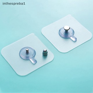 Inthespreba1^^ 10 ชิ้น ตะขอแขวนผนัง ตกแต่งกรอบรูป ตะขอแขวนผนังห้องน้ํา * ใหม่