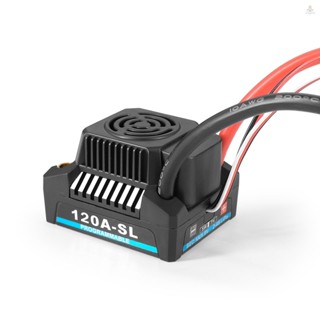 (fygath) ปลั๊ก ESC XT60 120A พร้อมรีโมตคอนโทรล 2-4S Lipo 5A 5.8V BEC สําหรับมอเตอร์ไร้แปรงถ่าน 3660 3670 3674 1/8 รถยนต์ออฟโร้ด
