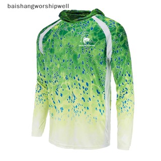 Bath เสื้อแขนยาว ระบายอากาศ ป้องกันรังสียูวี 50 สําหรับผู้ชาย