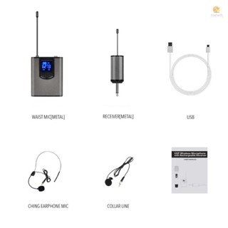 Tosw) ชุดหูฟังรับส่งสัญญาณไมโครโฟนไร้สาย ขนาดเล็ก แบบพกพา สําหรับคุณครู