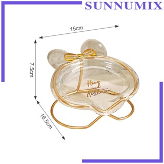 [Sunnimix] จานวางสบู่ แบบชั้นเดียว สีน้ําตาล