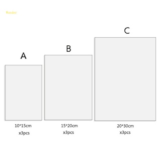 Wonder กระดาษเปล่า อะลูมิเนียมโลหะ ขนาด 10x15 ซม. 15x20 ซม. 20x30 ซม. สําหรับพิมพ์รูปภาพ DIY 3 ชิ้น