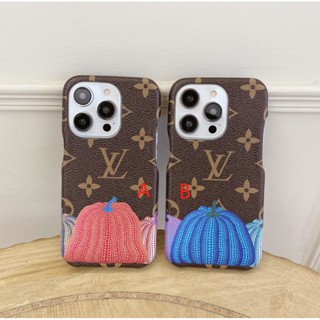 เคสโทรศัพท์มือถือ ลายฟักทอง LV สําหรับ iphone14 promax 14 14pro 14plus 13 12 11 LV 12 13PROMAX