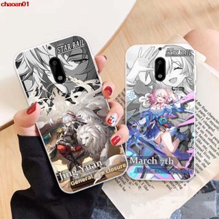เคสโทรศัพท์มือถือ ซิลิโคนนุ่ม ลายรางดาว Honkai March7th สําหรับ Nokia 6 3 5 3310 7 6.1 2.1 3.1 X3 X5 X7 X6 5.1 7.1 8.1 8 Plus 2.2 3.2 4.2 2018 03